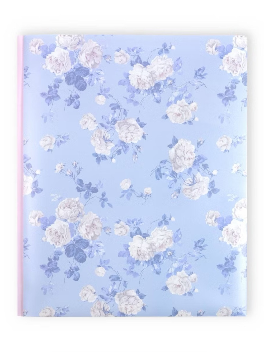 🎀 LoveShackFancy Target Yoobi Poly Prong Folder Breezy Blue Rosettes- Single